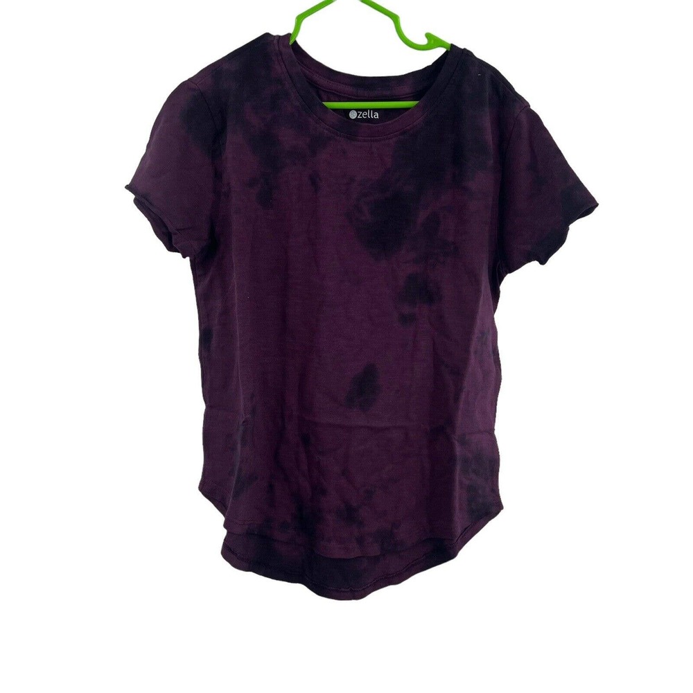Zella Girl Purple Short Sleeve Tee Large 10/12 New